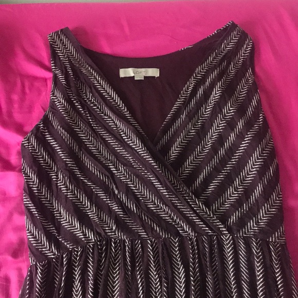 ANN Taylor LOFT patterned dress - Picture 3 of 7